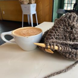 Hot chai latte. Hot chai latte.