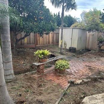 BackYard Renovations - Before renovating - Landscaping Near Me