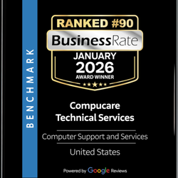 Compucare Technical Services - Top 100 Computer Support & Service Providers in the United States 2026 Award