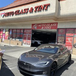 Diamond Star Auto Glass & Tint - Tesla model S 5 percent all around