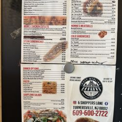 Cafe Merlino - This is the menu