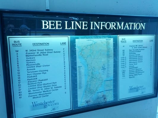 Bee Line Bus Timetables And Maps Bee-Line Bus Depot 11 Ferris Ave White Plains, Ny Transit Lines - Mapquest