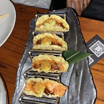 Komodo Miami - Salmon Tacos - Asian Fusion Near Me - Miami, Florida Komodo Miami - Salmon Tacos - Asian Fusion Near Me - Miami, Florida