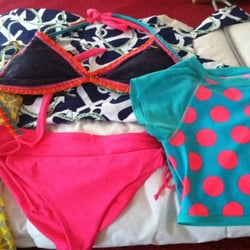 Stagecoach - A bikini, a rash guard and two dresses for $50. Total.