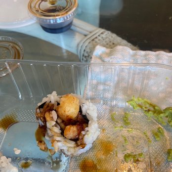 Yaki Sushi - Not sushi rice stale tempura shrimp - Sushi Bars Near Me - Chantilly, Virginia