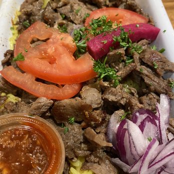 Mazra - Shawarma Plate, steak - Middle Eastern Near Me - San Bruno, California Mazra - Shawarma Plate, steak - Middle Eastern Near Me - San Bruno, California