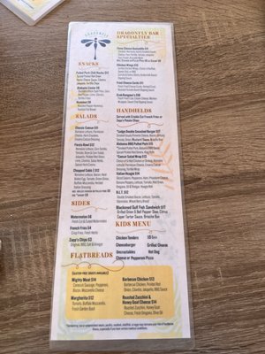 Menu photo 1 The Dragonfly Gulf Shores, AL Menu photo 1 The Dragonfly Gulf Shores, AL