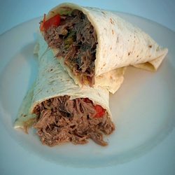 Mechy's Mexican Food - Green Chile Burro