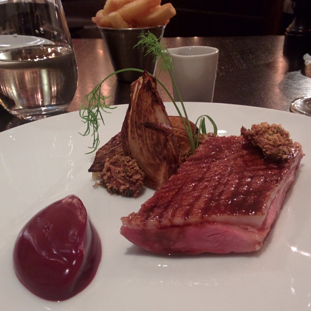 Dinner by Heston Blumenthal - Powdered duck - British Near Me - London, XGL Dinner by Heston Blumenthal - Powdered duck - British Near Me - London, XGL