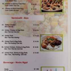 Pho Ly - Update menu 10.24.23