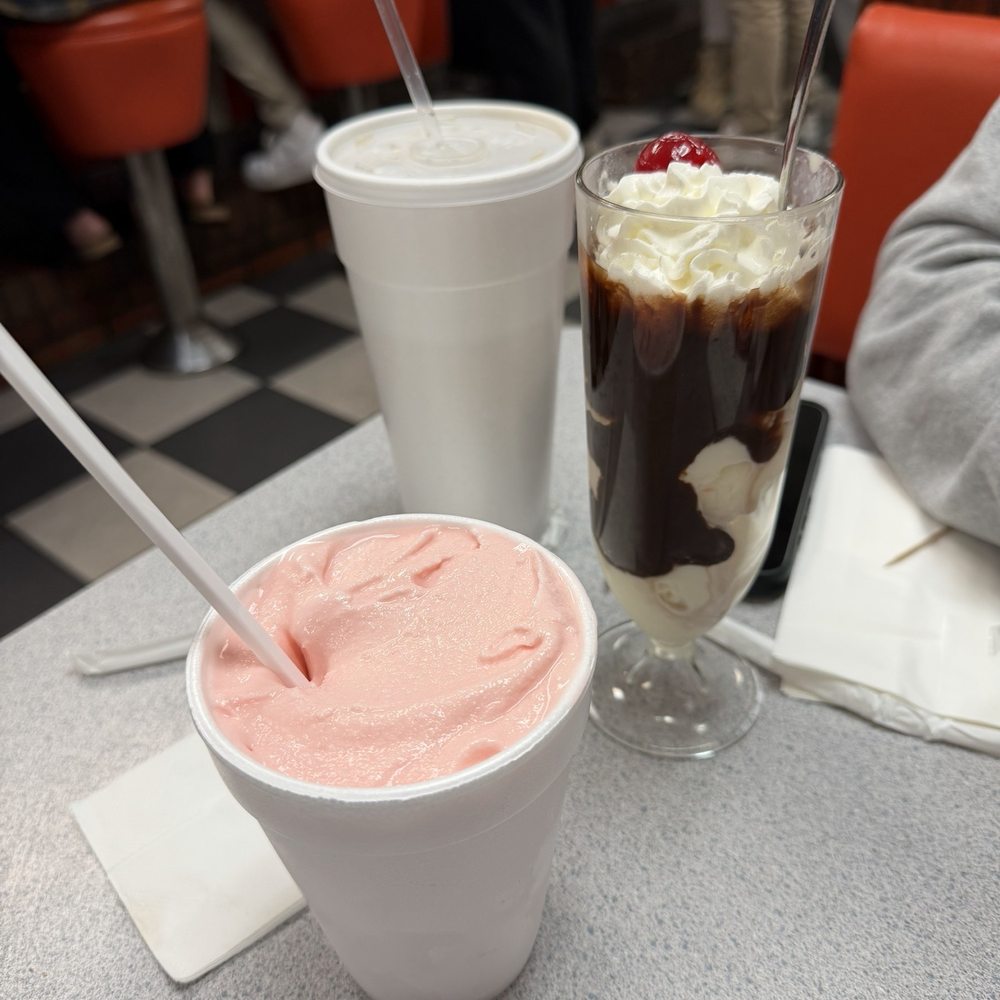 Doumar's Cones & Barbecue - Cherry shake, Coed Sundae Pride of the House - Barbeque Near Me - Norfolk, Virginia Doumar's Cones & Barbecue - Cherry shake, Coed Sundae Pride of the House - Barbeque Near Me - Norfolk, Virginia