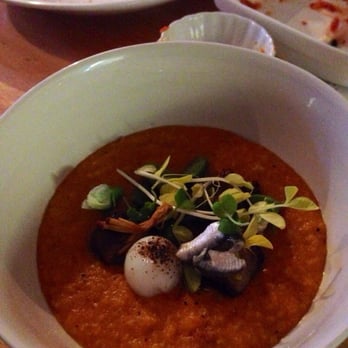 Prubechu - Terrible photo, excellent dish: creamy porridge with all kinds of pork and friends - Guamanian Near Me - San Francisco, California Prubechu - Terrible photo, excellent dish: creamy porridge with all kinds of pork and friends - Guamanian Near Me - San Francisco, California