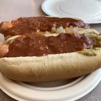 The New Corral - Two chili dogs - American Near Me - Clifton, New Jersey