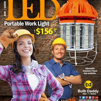 Bulb Daddy - https://www.bulbdaddy.com/led_work_lights_and_accessory_tripod_s/334.htm - Lighting Fixtures & Equipment Near Me - Reno, Nevada