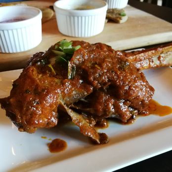 Chawk Bazar South Asian Eatery - HUGE lamb shank. super tender. So good - Indian Near Me - Toronto, Ontario