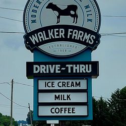 Walker Dairy Bar - Signage