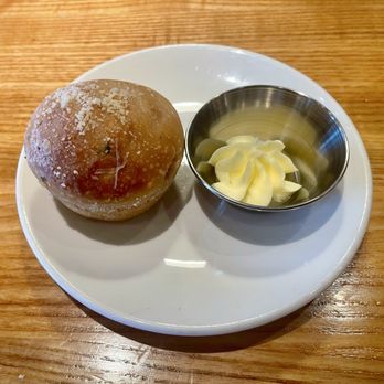 The Meeting House - Complimentary muffin and butter. Delicious. - New American Near Me - Rochester, Michigan The Meeting House - Complimentary muffin and butter. Delicious. - New American Near Me - Rochester, Michigan