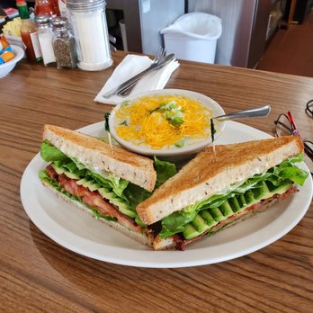 Start Fresh Cafe - BLTA and Broccoli Cheddar Soup - American Near Me - Oceanside, California Start Fresh Cafe - BLTA and Broccoli Cheddar Soup - American Near Me - Oceanside, California