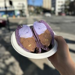 Ube Milkbomb Sando