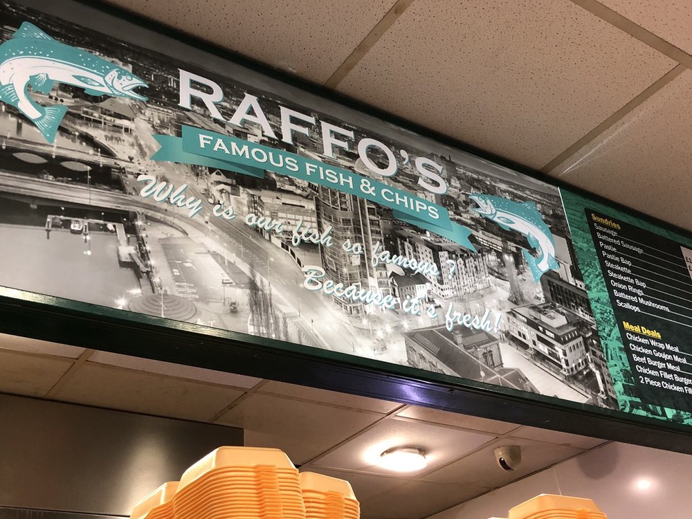 RAFFOS FISH AND CHIPS Updated September 2024 235 Cliftonville Rd