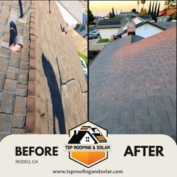 TSP Roofing and Solar - Shingle Roof, Rodeo CA