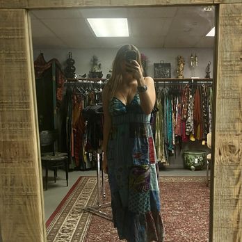The George - Beautiful blue patchwork dress, I get so many compliments on this! - Men's Clothing Near Me - Sarasota, Florida