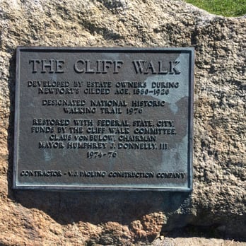 Cliff Walk - The start of the walk - Parks Near Me - Newport, Rhode Island