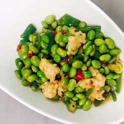 The New Moon Restaurant - Chicken with green bean