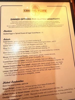 Menu photo 1 Coastal Flats Mclean, VA Menu photo 1 Coastal Flats Mclean, VA