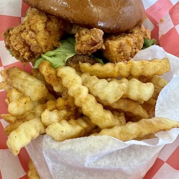 The Crispy Chick - Spicy Chicken Sandwich Meal - Fast Food Near Me - Cleveland, Ohio The Crispy Chick - Spicy Chicken Sandwich Meal - Fast Food Near Me - Cleveland, Ohio