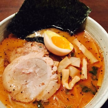 Ramen Isshin - Roasted garlic ramen - Ramen Near Me - Toronto, Ontario Ramen Isshin - Roasted garlic ramen - Ramen Near Me - Toronto, Ontario