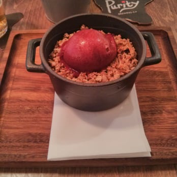 Purecraft Bar and Kitchen - Amazing apple crumble! - Bars Near Me - Birmingham, XWM Purecraft Bar and Kitchen - Amazing apple crumble! - Bars Near Me - Birmingham, XWM