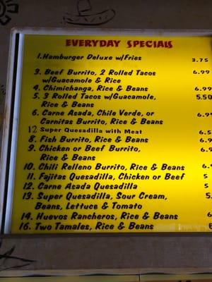 Menu photo 5 Maria's Taco Shop Modesto, CA Menu photo 5 Maria's Taco Shop Modesto, CA
