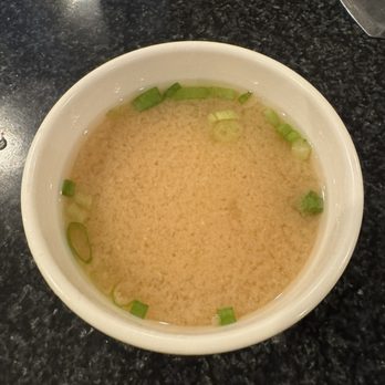 Seoul Garden - Compliment miso soup - Korean Near Me - Dallas, Texas