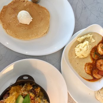 Big Bad Breakfast - Greystone - Yard work skillet, shrimp and grits, and pancake - Breakfast & Brunch Near Me - Birmingham, Alabama Big Bad Breakfast - Greystone - Yard work skillet, shrimp and grits, and pancake - Breakfast & Brunch Near Me - Birmingham, Alabama