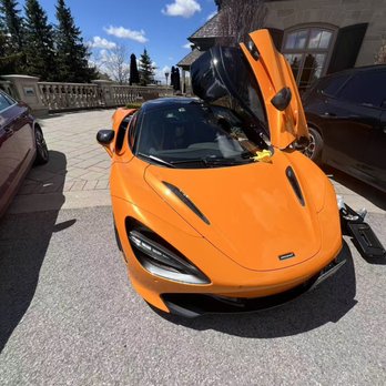 Dragon Auto Glass - Stone chip repair on Mclaren 530 - Auto Glass Services Near Me - Vaughan , Ontario