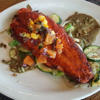 Aro Latin - Grilled Snapper with vegetables - Latin American Near Me - South Pasadena, California Aro Latin - Grilled Snapper with vegetables - Latin American Near Me - South Pasadena, California