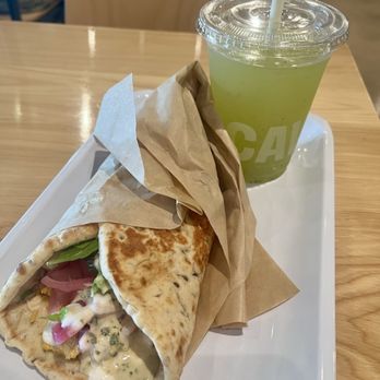 CAVA - Chicken Shawarma Pita - Salad Near Me - San Antonio, Texas