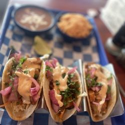 Bluefin Cantina - Sweet and spicy Pork Belly tacos!