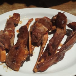 Jungle Braai - Lamb Ribz Swazi - the lamb is very tender and comes right off the bone