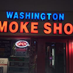 Washington Smoke Shop - New updated signage