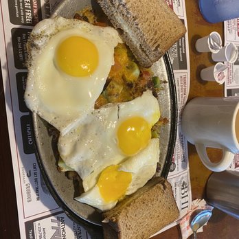 Four Seasons Diner - Cali Skillet with sunny side up eggs. - Diners Near Me - Toms River, New Jersey Four Seasons Diner - Cali Skillet with sunny side up eggs. - Diners Near Me - Toms River, New Jersey