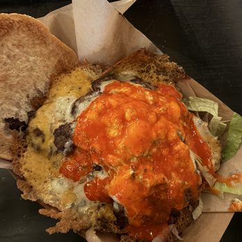 Frozen Smoke BBQ - Blue cheese, buffalo burger - Barbeque Near Me - Fairbanks, Alaska