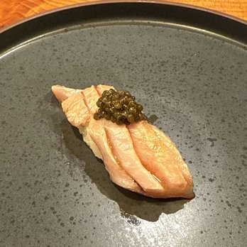 Genki Omakase - Otoro w caviar - fatty tuna - Sushi Bars Near Me - New York, New York