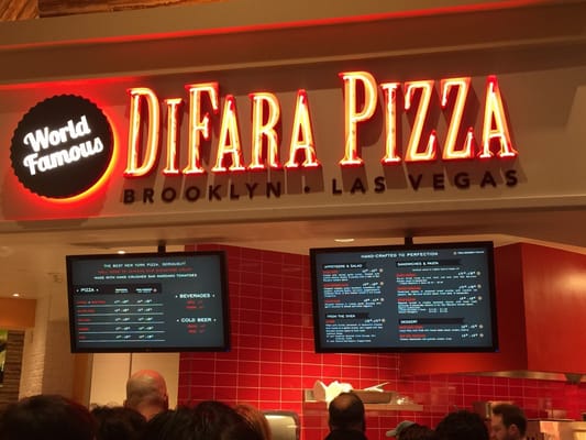 DiFara Pizza at Caesars Palace by null