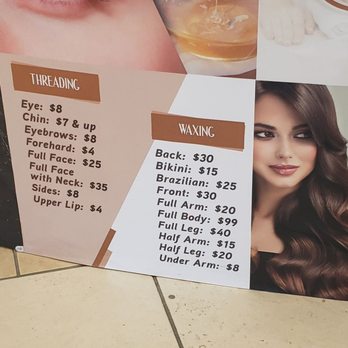 Mona Salon - Prices - Waxing Near Me - Marietta, Georgia