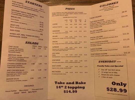 Menu photo 4 Pit Stop Pizza Overgaard, AZ