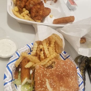 Juicy Burger - #5 Double Western and a 6 piece Chicken wing basket. & some Mozzarella sticks. - Burgers Near Me - Fresno, California Juicy Burger - #5 Double Western and a 6 piece Chicken wing basket. & some Mozzarella sticks. - Burgers Near Me - Fresno, California