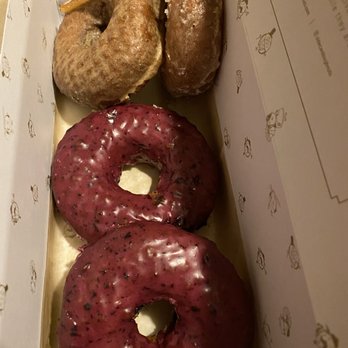 Sidecar Doughnuts & Coffee - Huckleberry, bourbon citrus twist, Butter and Salt - Donuts Near Me - Costa Mesa, California Sidecar Doughnuts & Coffee - Huckleberry, bourbon citrus twist, Butter and Salt - Donuts Near Me - Costa Mesa, California