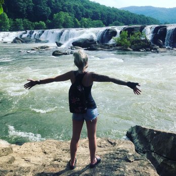 The Sandstone Falls - Hiking Near Me - Hinton, West Virginia The Sandstone Falls - Hiking Near Me - Hinton, West Virginia